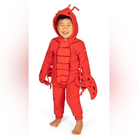 NEW w/Tags Tipsy Elves Red Lobster Halloween/Theater/Play Costume Kids Large - Picture 1 of 8